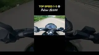 Pulsar NS200 Real Top Speed | Performance Review 😍