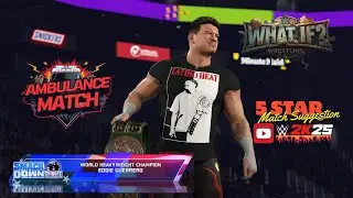 What if? WWE2k25 Wrestling Mini featuring Ambulance Match: Eddie Guerrero VS Rowdy Roddy Piper