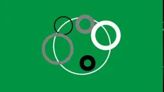 Circle Burst Assets Green Screen  Circle 1 Slow