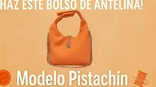 Cose &eacute;ste bolsito de antelina,  con cadena. (De mano, y colgado) Tutorial  | DIY