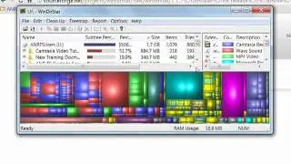 Using WinDirStat To Cleanup Disk Files