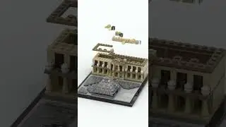 Lego Architecture - Louvre 21024 Build Animation