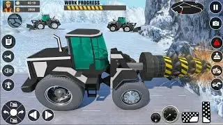 Tunnel Road Builder Construction 3D Game - JCB Excavator Simulator - Android GamePlay