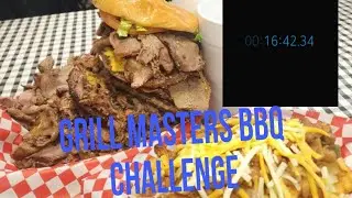 GRILL MASTERS BBQ BURGER CHALLENGE (THIS HAPPENED..)