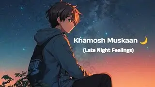 Khamosh Muskan: Hidden Pain Hindi Lofi 🌙 | Lonely Nights 2025
