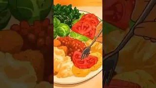 Аниме атмосфера #anime #atmosphere #немоевидео #еда #аниме