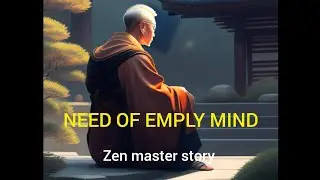 NEED OF EMPLYING ONCE MIND. Zen master story #motivation #disipline