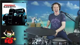 Spiderbait - Black Betty On Drums!
