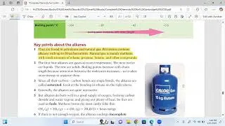 Alkanes and Alkenes
