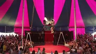 Tightwire solo for Midnight Circus 2025 : Hannah Grove