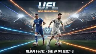 UFL - Mbappe Contra Messi - Gameplay 4K UHD HDR | PS5