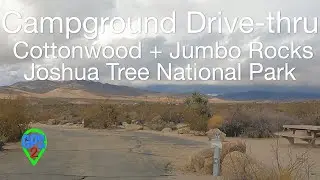 Cottonwood & Jumbo Rocks campgrounds - Joshua Tree California | Solo RV Travel and Adventure GPS