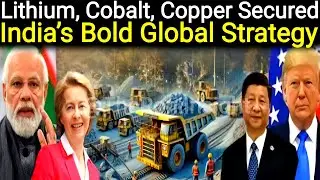 India's Bold Move: Securing Critical Minerals from Zambia & Congo for EV Revolution