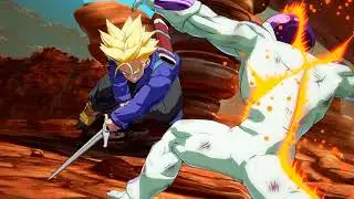 Dragon Ball FIGHTERZ Trunks vs Freezer easter egg