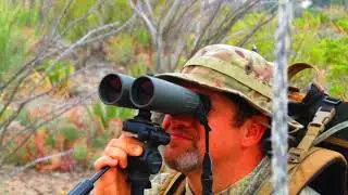 Hunting the Barbary sheep in New Mexico