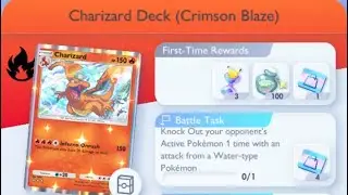 Pok&eacute;mon TCG Pocket - Step-Up Battle [Intermediate] | Charizard Deck (Crimson Blaze)