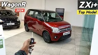 Maruti Suzuki WagonR Top Model ZXi+ DT 2024 ❣️| WagonR Top Model Real-life Review 😍|