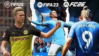 ERLING HAALAND IN EVERY FIFA (20-26) - Fifa 20 to FC 26