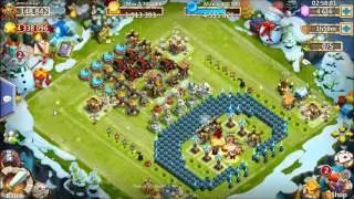 Castle Clash - Finally Into Insane Dungeons (Blitz Scroll Artifact?) 121815