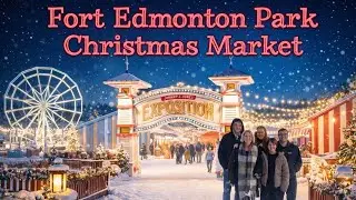 Canada's Most Enchanting Christmas Market | Snowy Train Journey & Holiday Magic