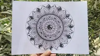 How to draw Classic Mandala Art | Mandala Art Design|Mandala Art |Step-by-Step #mandaladesign #art