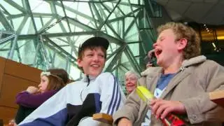 School Holidays, Federation Square, Melbourne