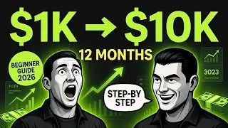 5 Smart Steps to Turn $1,000 into a $10,000 Portfolio in 12 Months