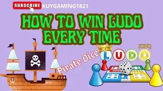 HOW TO WIN LUDO KING EVERY TIME | TWO PLAYERS | PIRATE DICE #ludo #games #trending