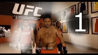 Let's Play : UFC (xb1) EP1 Ryuart on the career mode!