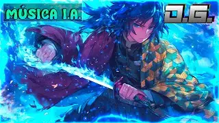 Giyu Tomioka | Um Olhar Frio (Demon Slayer: Kimetsu no Yaiba) | Doni Geek IA