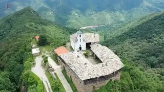 Glozhene Monastery - Bulgaria by Drone 4K - Гложенски манастир
