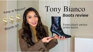 Обзор ботинок Tony Bianco &mdash; оставить или вернуть? Стоит ли? $$$ (черные венецианские ботильоны Fomo)