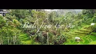 BALI FROM THE SKY w/ Dji Mavic pro