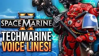 Утечка новых реплик технодесантников из Space Marine 2