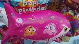 Electric Balloon Fun Blowing Electric Pump Satisfying ASMR #balloon #fun #pop #poppballons #fish 