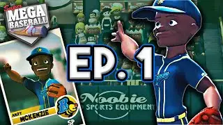 Super Mega Baseball Season Mode: Part 1 - Roster Reveal & First Game!