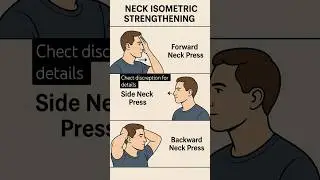 Reduce neck pain and boost brain flow with isometric strengthening exercises! 💪🧠 #NeckHealth