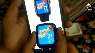 iW7 ANDROID SMART WATCH WITH M2WEAR . HIGH DISPLAY WITH WIRLES CHARGING