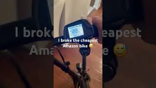 #bikelife #automobile #dirtbike #ebike #surron I broke the cheapest Amazon E bike.
