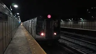 NYC Subway EXCLUSIVE: Nighttime R160 (Q) train ride from Avenue M to Coney Island-Stillwell Avenue.