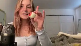 ASMR ramble and eating Trolli gummy eyeballs!