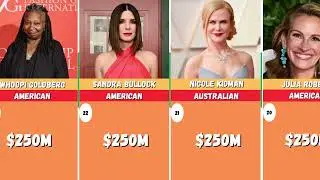 Top 60 richest actress in the world
