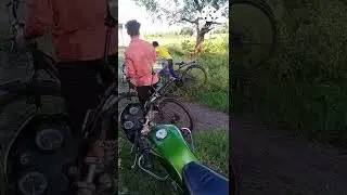 10 years Kids Lift Rear Wheel Of Cycle 💪💪🔥🔥😎🤣🤣
