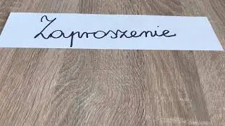 Jak napisać zaproszenie