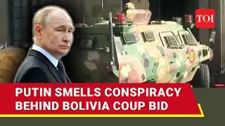 CIA Behind Bolivia Coup Bid? Russia Makes Sensational Claim; Iran Calls For Restoration Of Order