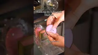 Расположим мои нежно-розовые румяна по порядку #макияж #румяна #grwm #mua #makeuptutorial