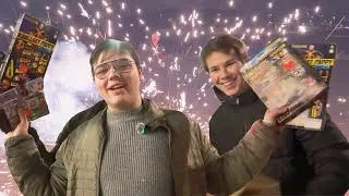 Jugendfeuerwerk mitten in der Stadt!
