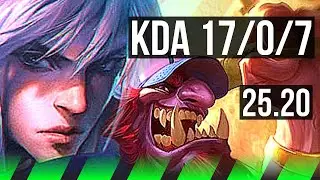 TALON vs TRUNDLE (JGL) | Legendary | KR Master | 25.20