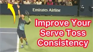 Use The &ldquo;J Toss&rdquo; For More Serve Consistency (Easy Tennis Improvement)