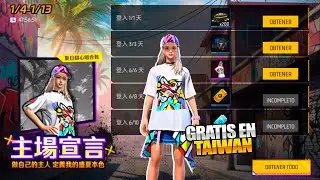 🌟GRATIS RITMO DE VERANO EN FREE FIRE TAIWAN